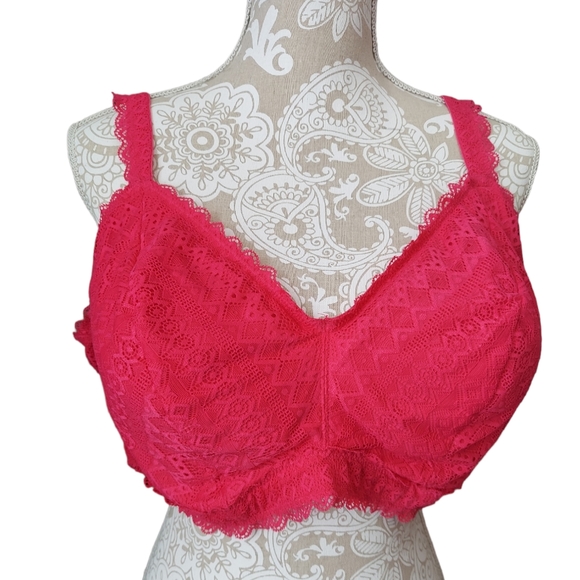 Auden Other - Auden Pink Bralette Women's Size 4X NWT